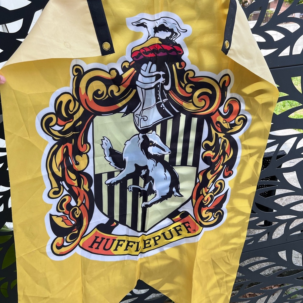 Harry Potter Hufflepuff House Crest Yellow flag decor